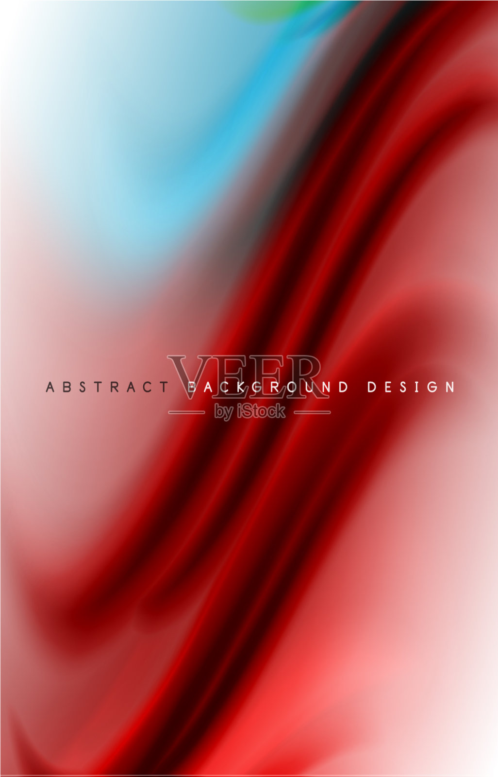 抽象背景-流体颜色梯度波插画图片素材