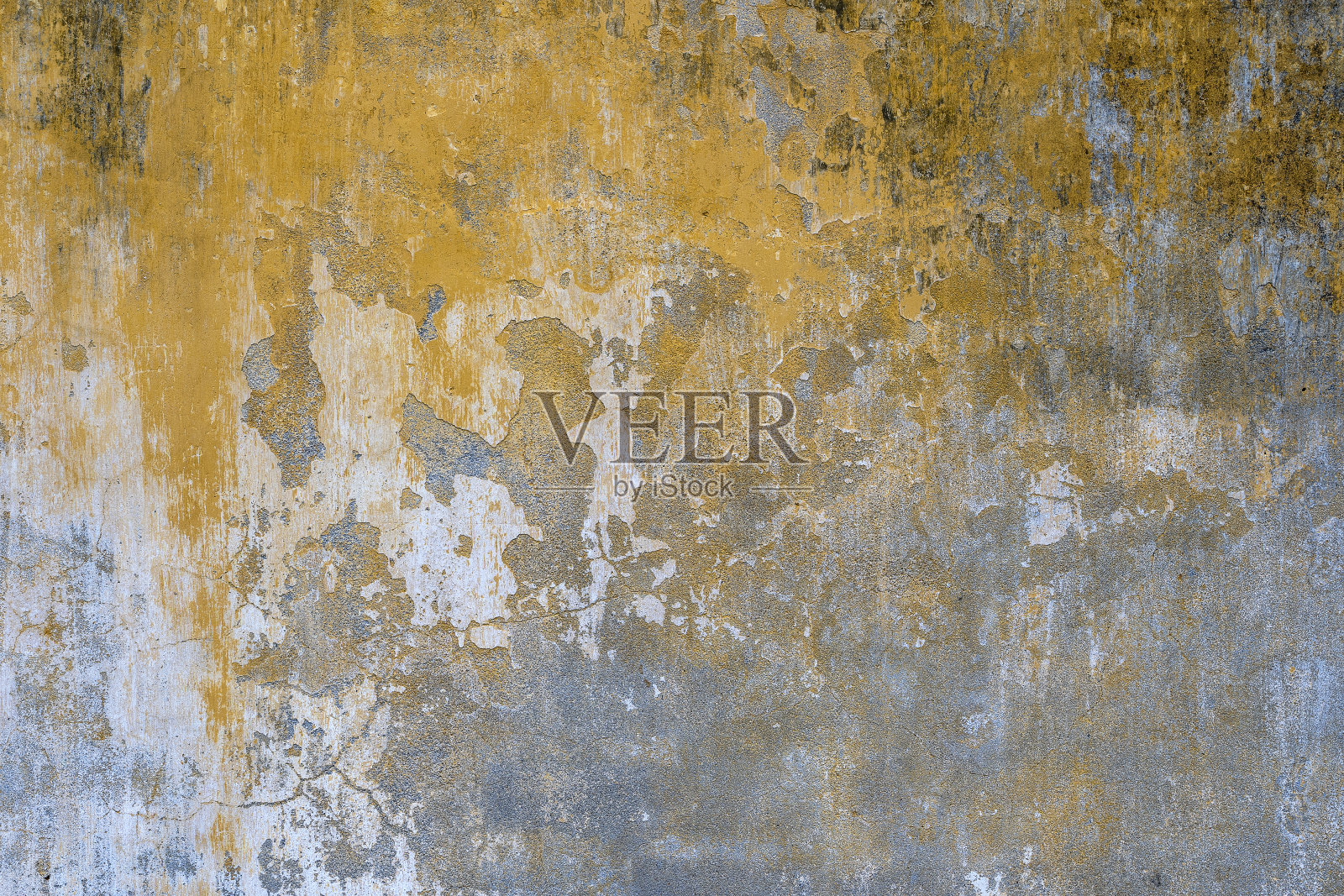 背景是旧的黄色墙面纹理照片摄影图片