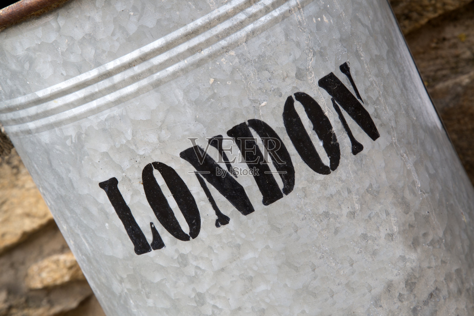 伦敦金属标志照片摄影图片