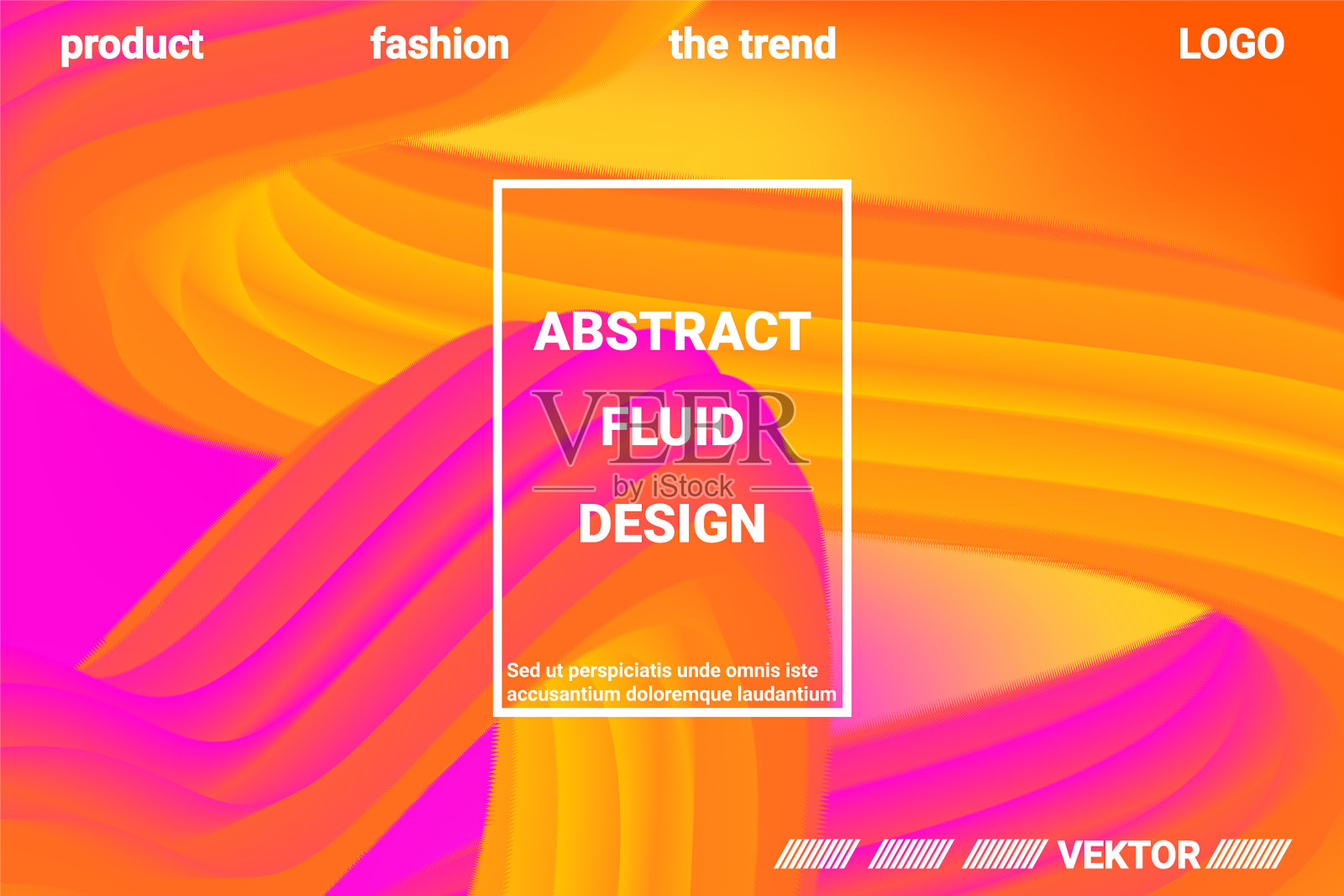 抽象液体流体颜色形状插画图片素材