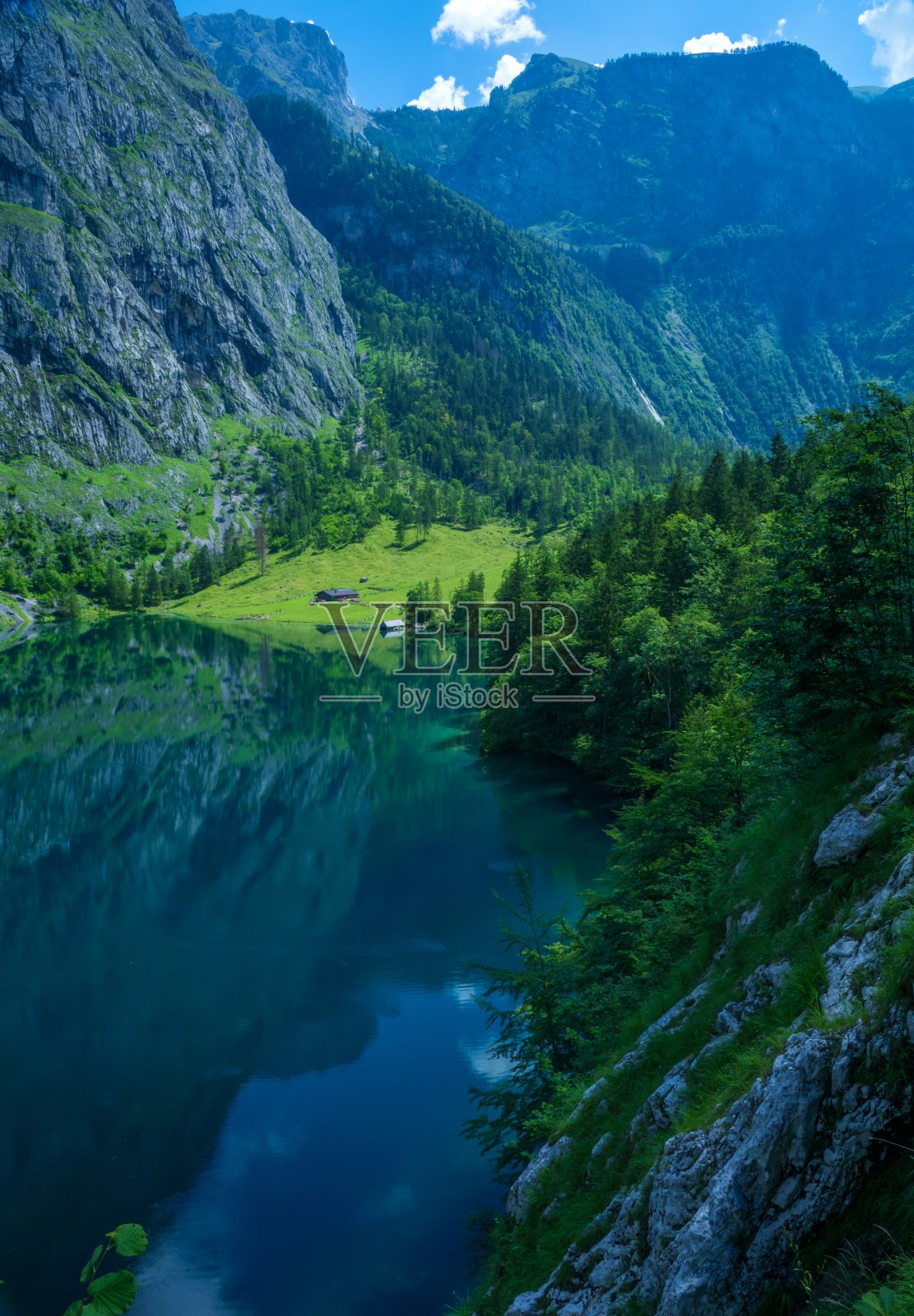 在巴伐利亚伯湖照片摄影图片
