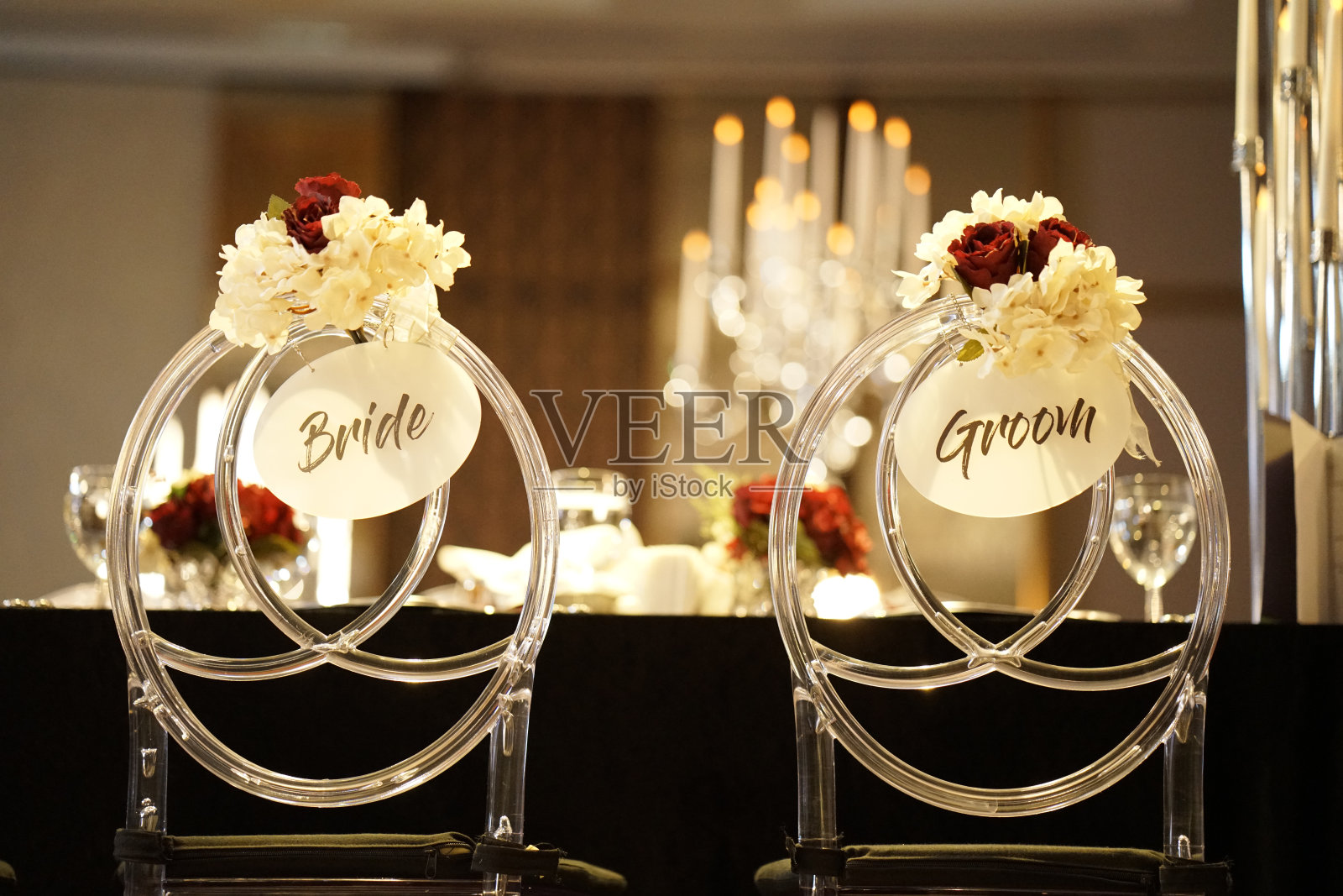 新娘和新郎签名。照片摄影图片