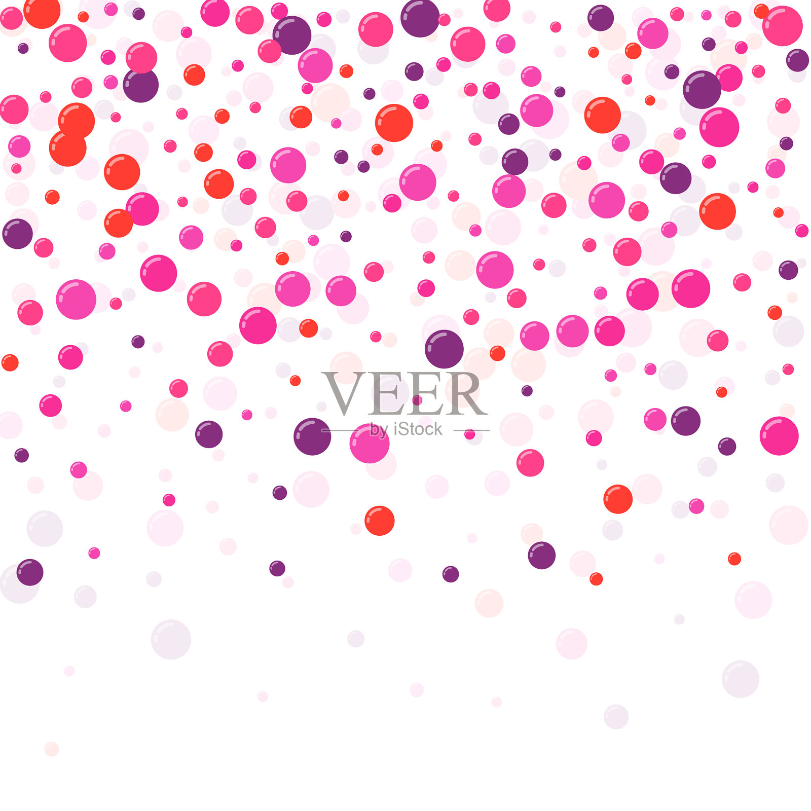 节日五彩缤纷的圈子插画图片素材