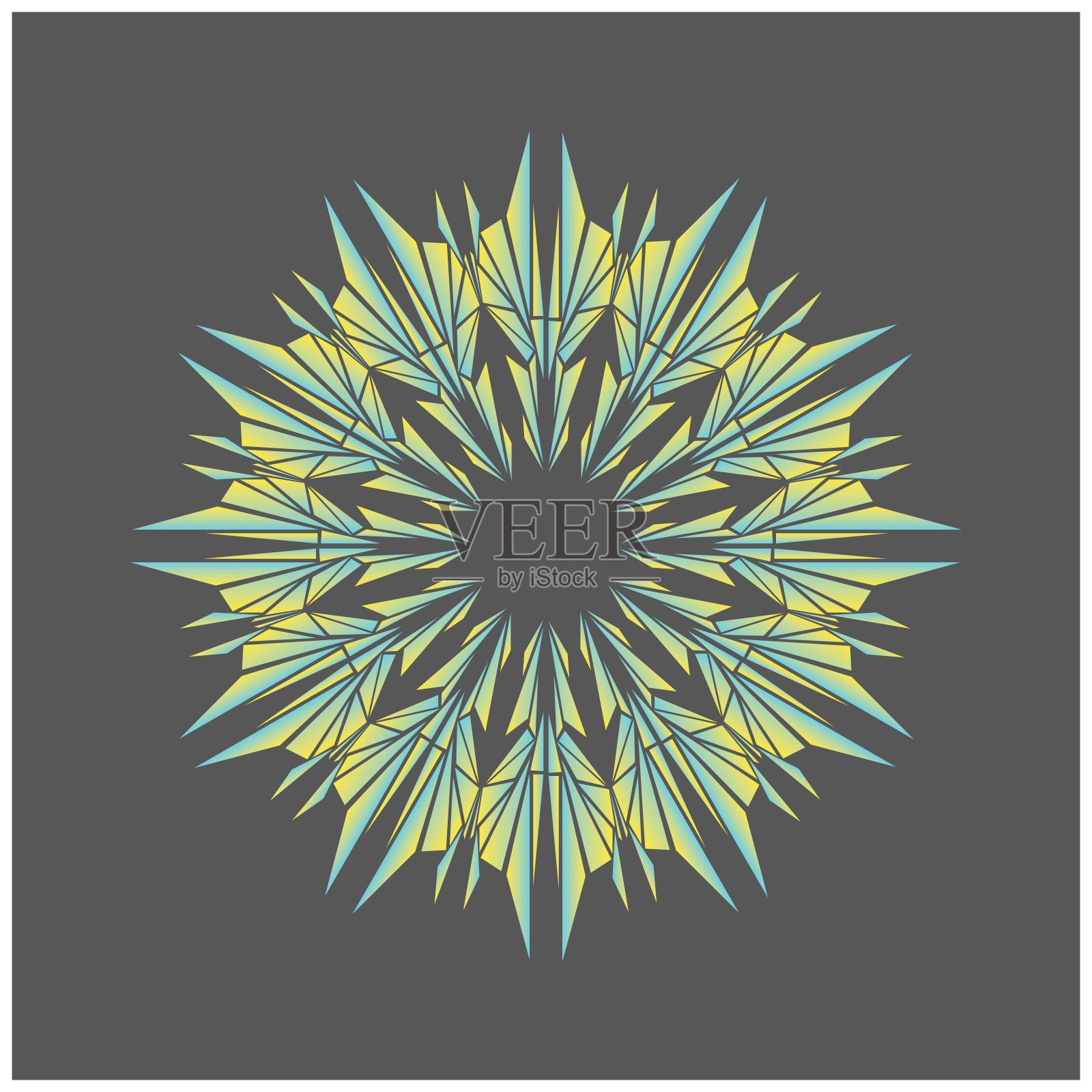 曼陀罗插图装饰观赏画阿拉伯民族东方印度艺术装饰花向量设计图案抽象复古元素主题背景冥想纹理插画图片素材