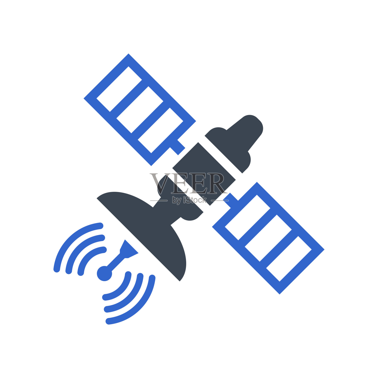 卫星图标插画图片素材