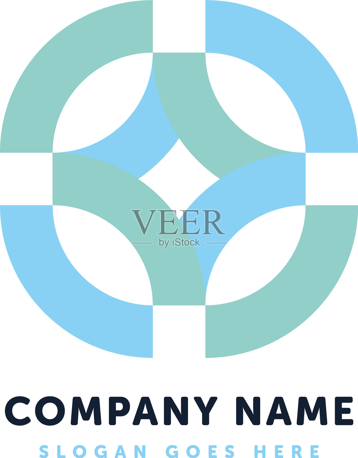 标志创意抽象图标标志设计模板插画图片素材