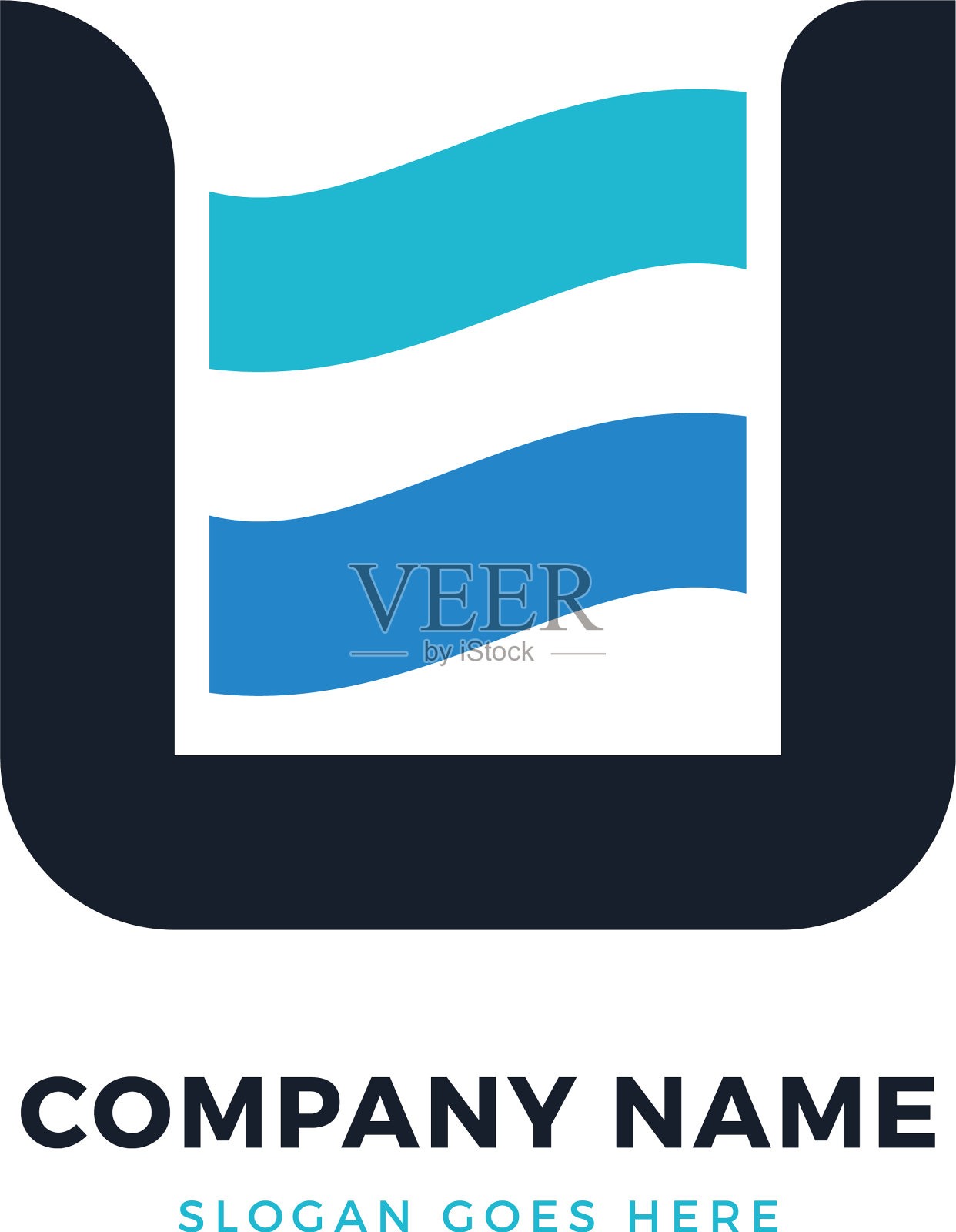 创意标志图标设计模板抽象插画图片素材