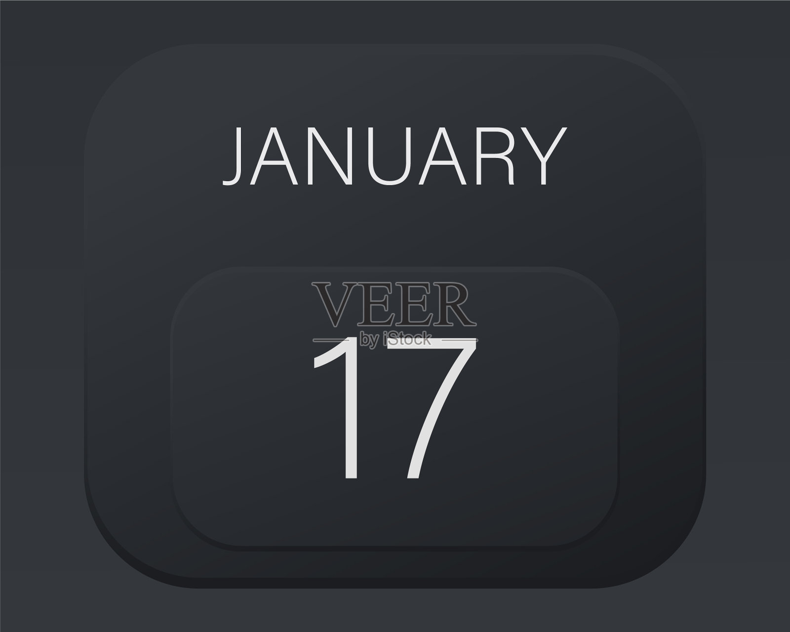 1月黑设计模板素材