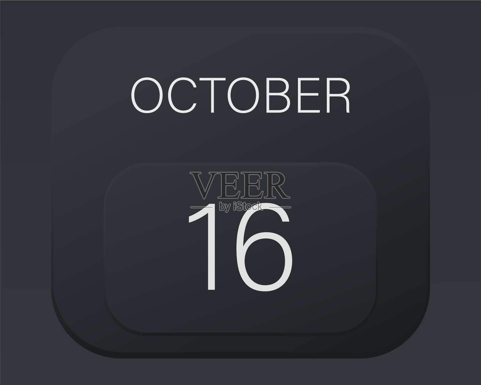 设计日历2021年在时尚的黑色风格插画图片素材