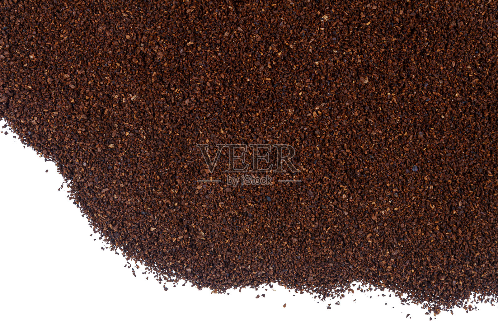 一堆咖啡粉照片摄影图片