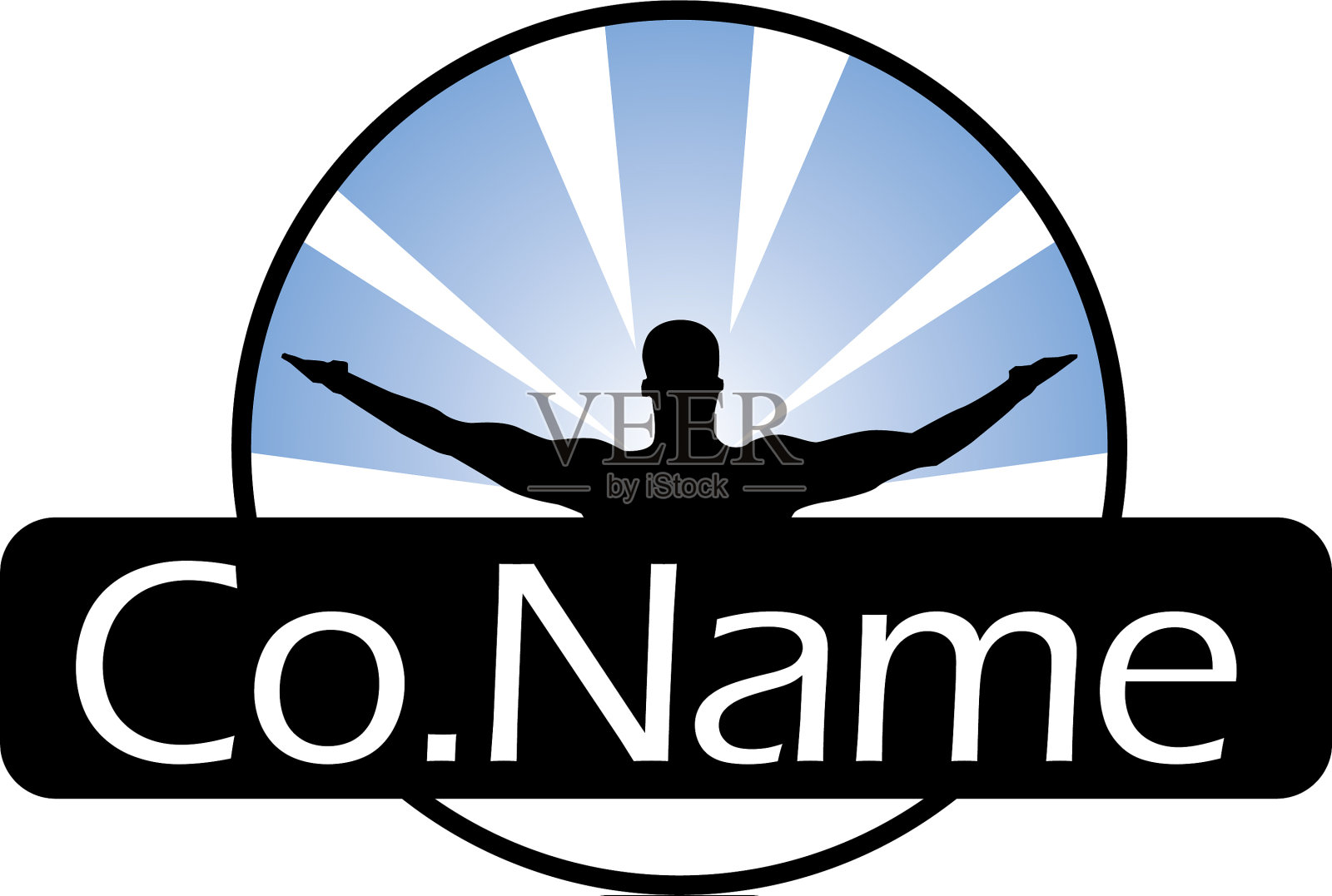 人性标志标志保健标志标志设计元素图片