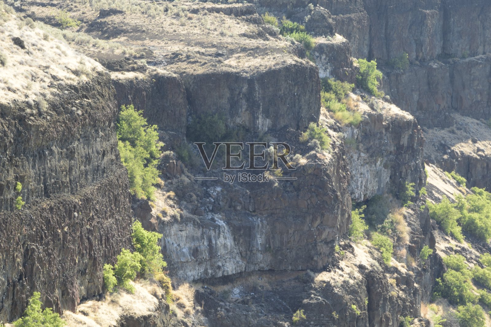 沙漠大悬崖的特写照片摄影图片