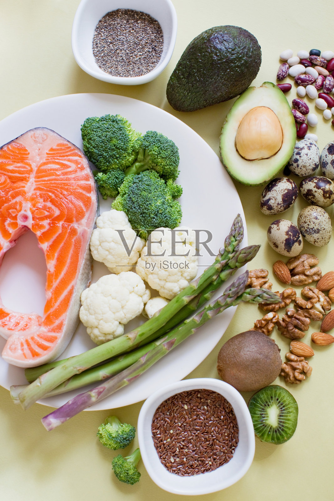 omega - 3的食物来源照片摄影图片