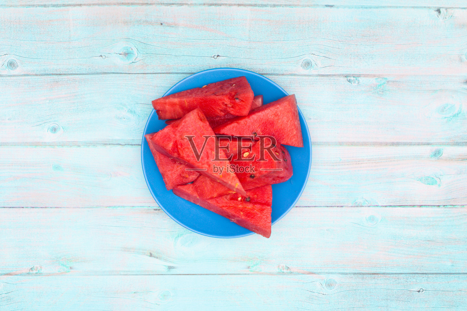 切片的美味西瓜准备吃照片摄影图片