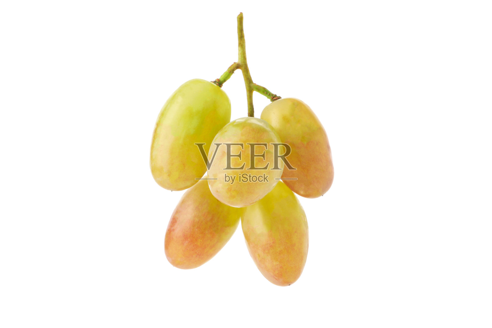 新鲜成熟的葡萄孤立在白色的背景照片摄影图片