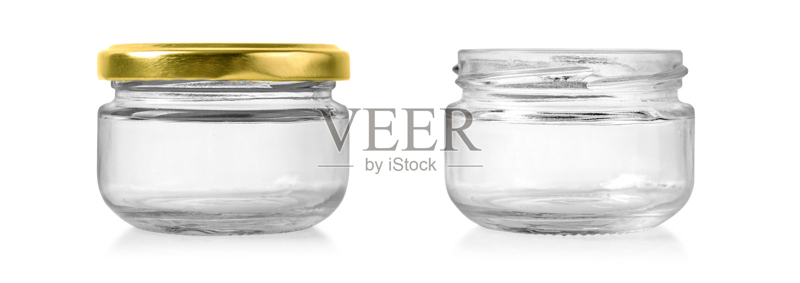 玻璃罐隔离在白色照片摄影图片