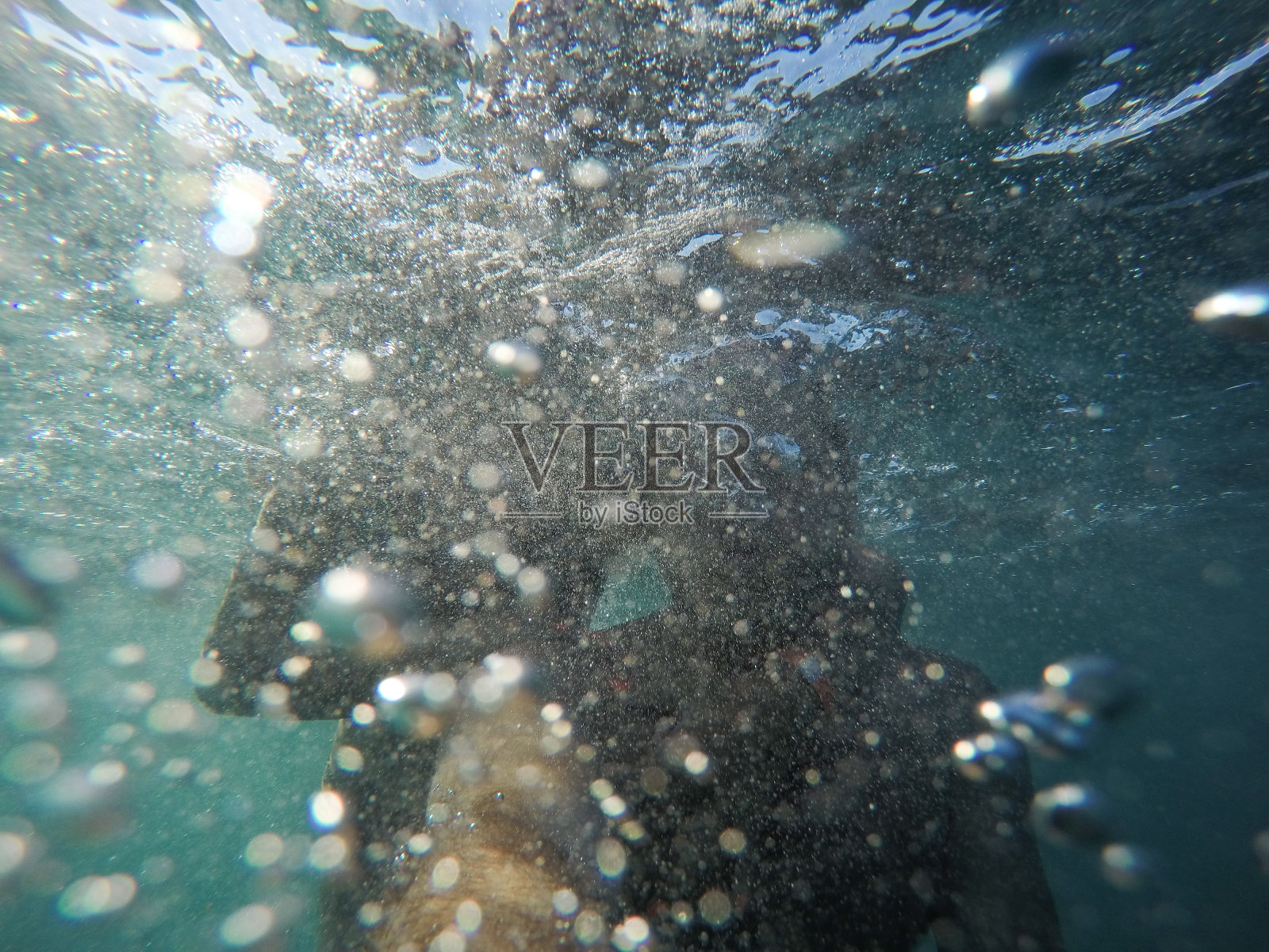 有趣的水下有问题照片摄影图片