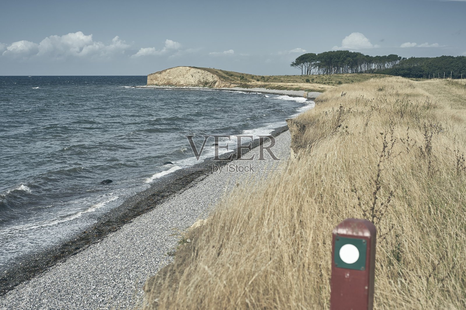 丹麦的海岸线照片摄影图片