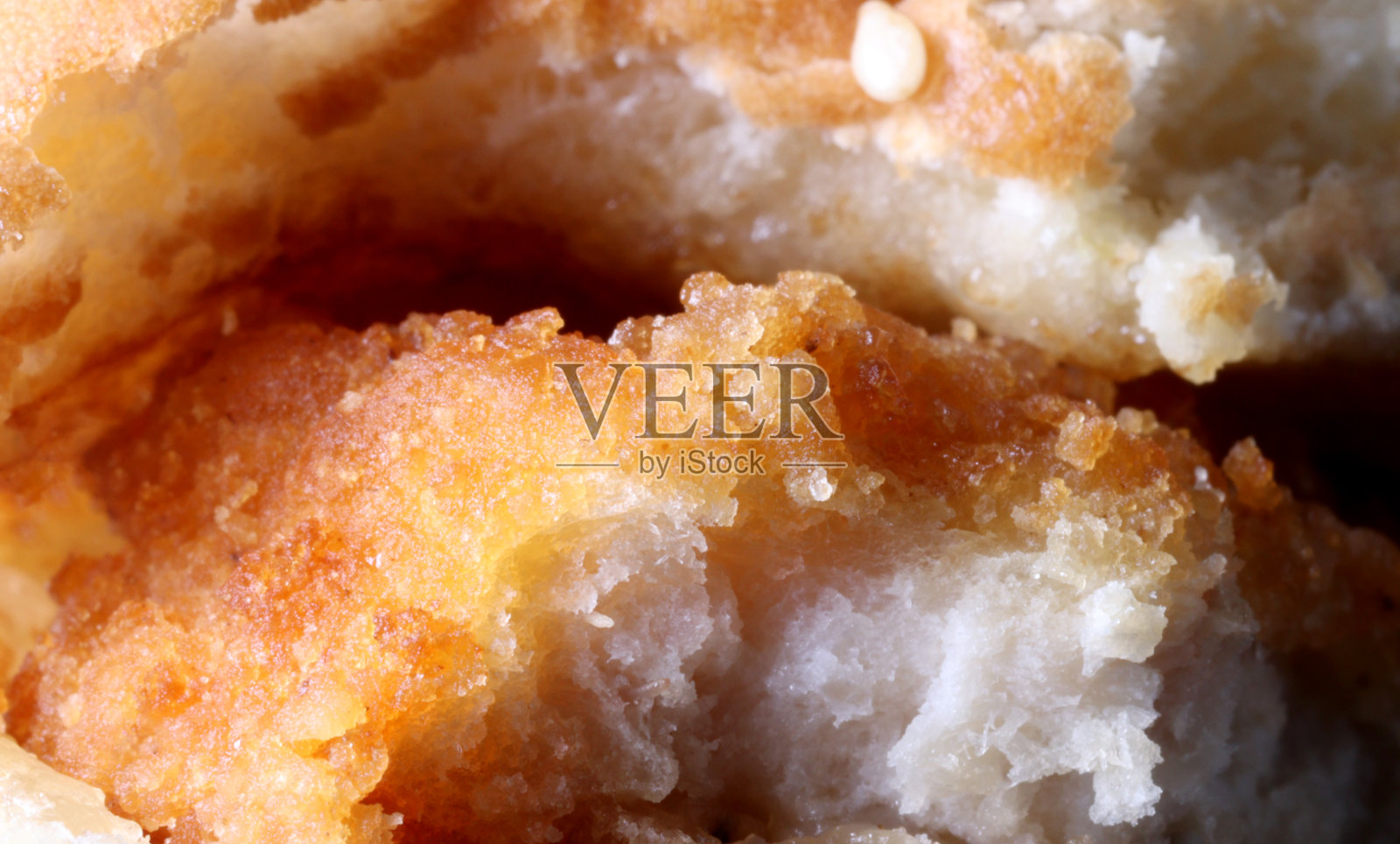 鸡肉汉堡近距离细节照片摄影图片