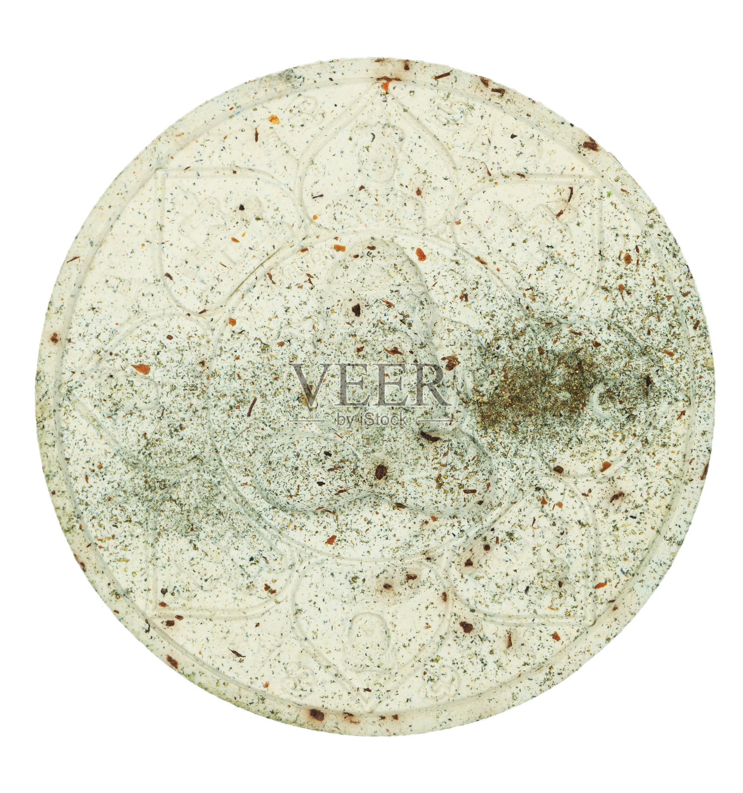 小佛像或泰国护身符孤立在白色背景照片摄影图片