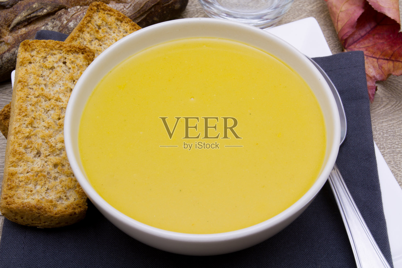 南瓜汤照片摄影图片