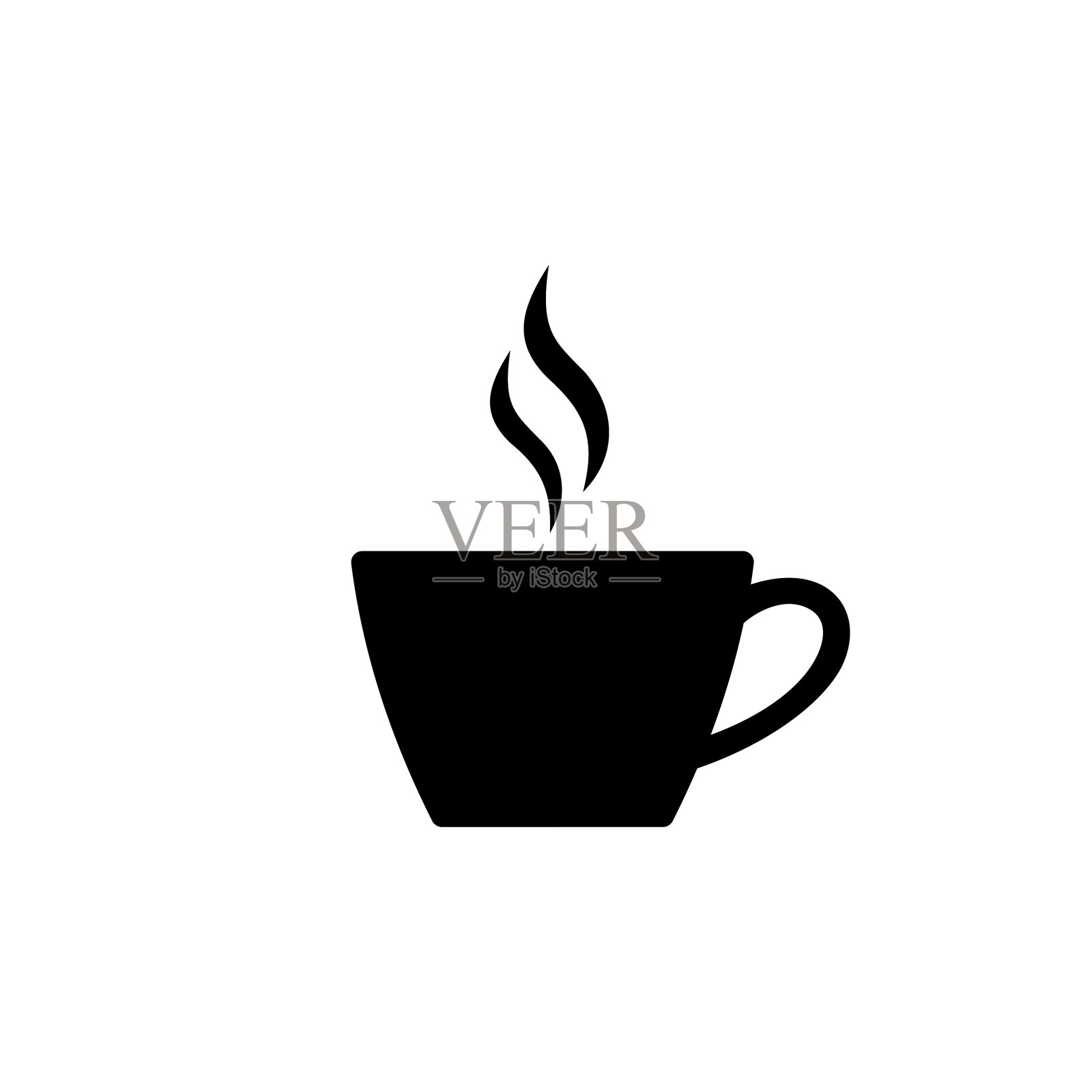 咖啡杯咖啡杯偶像咖啡偶像茶插画图片素材