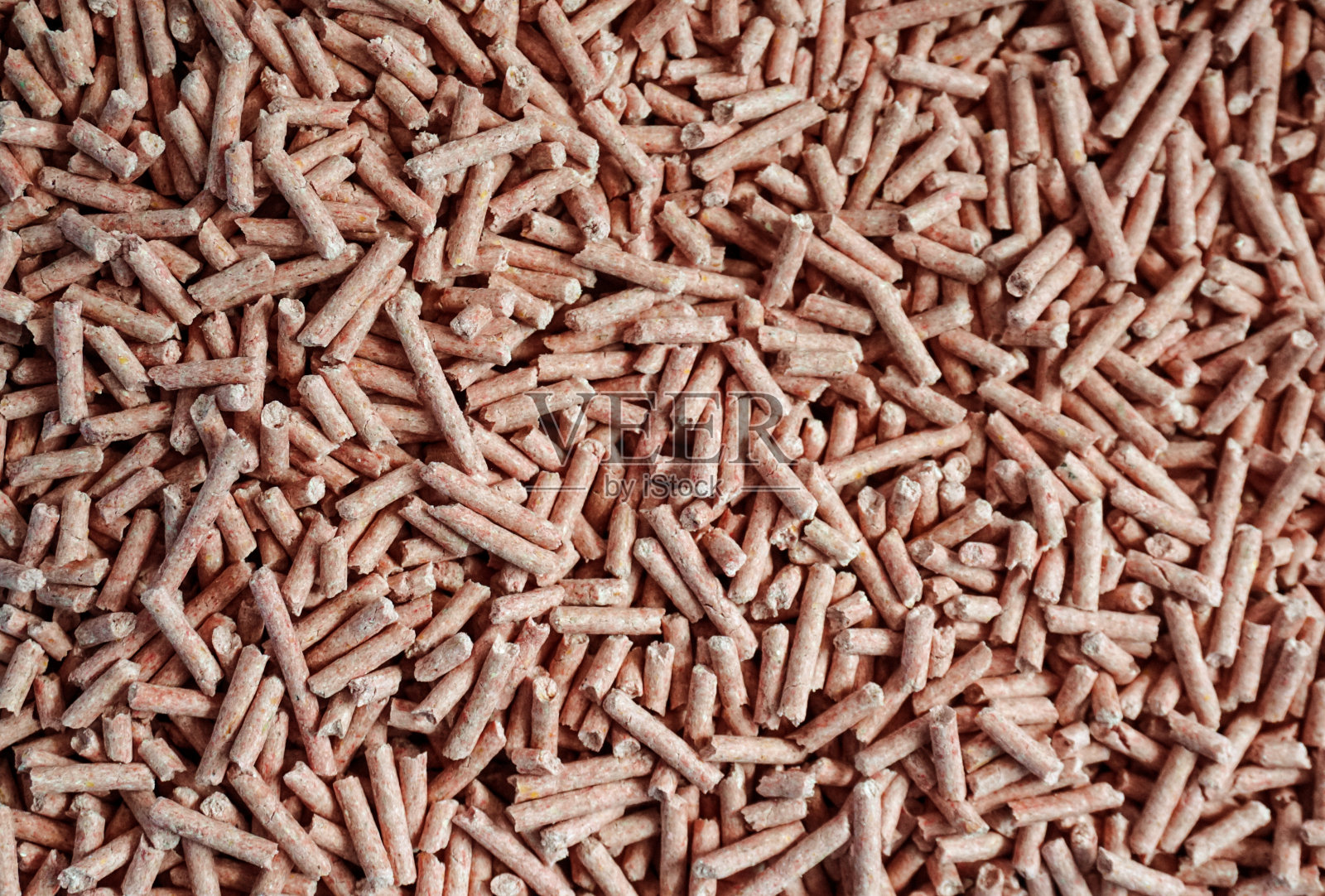 猫砂产品由豆腐质地的背景。照片摄影图片