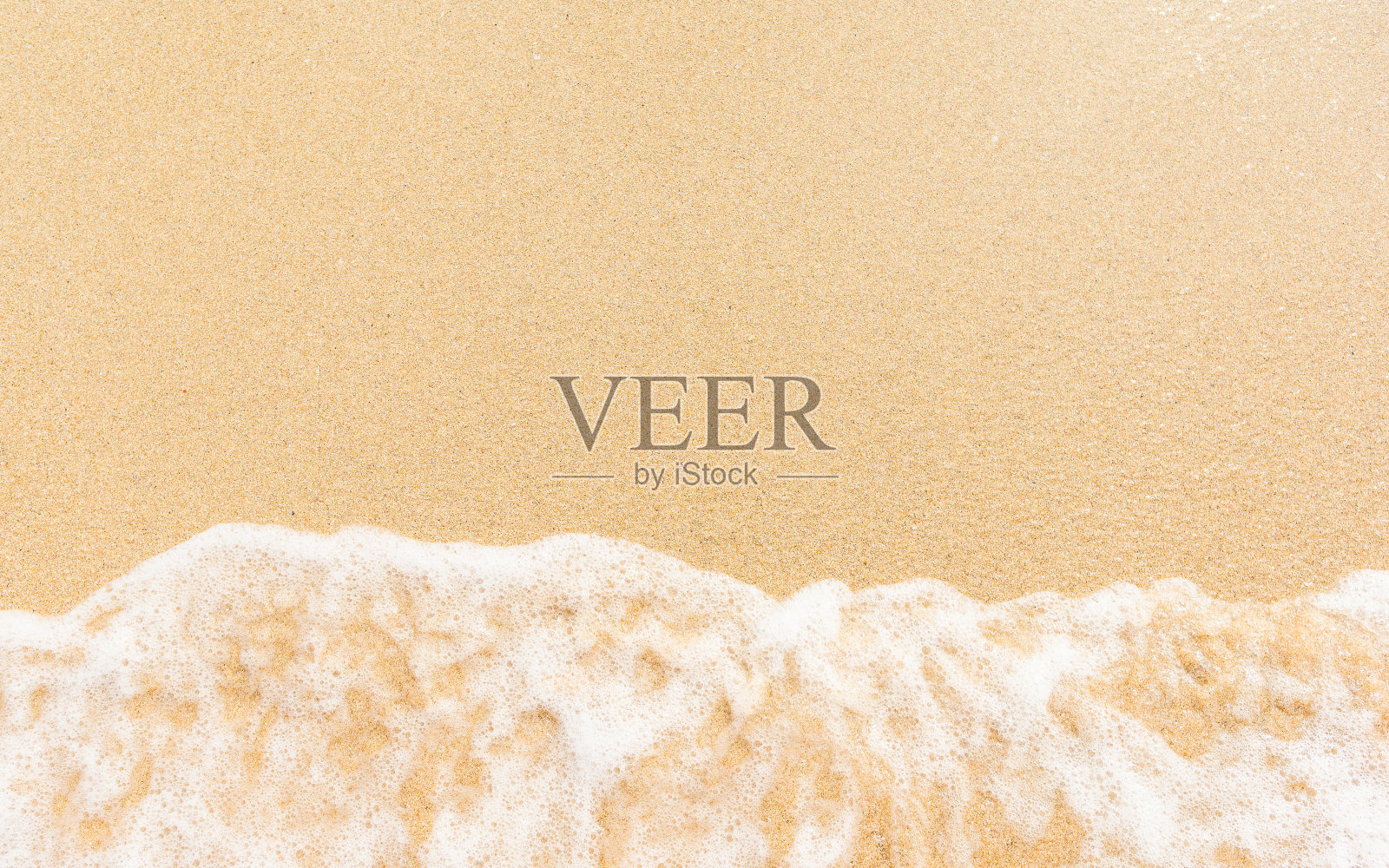 沙滩和海浪。照片摄影图片