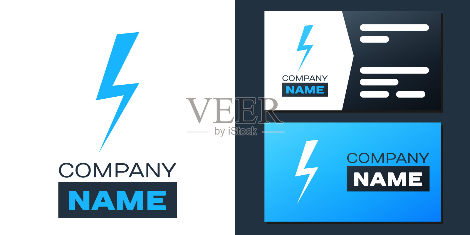 标志类型闪电螺栓图标孤立在白色背景。闪电图标。闪电图标。雷击。照明罢工。标志设计模板元素。向量插画图片素材