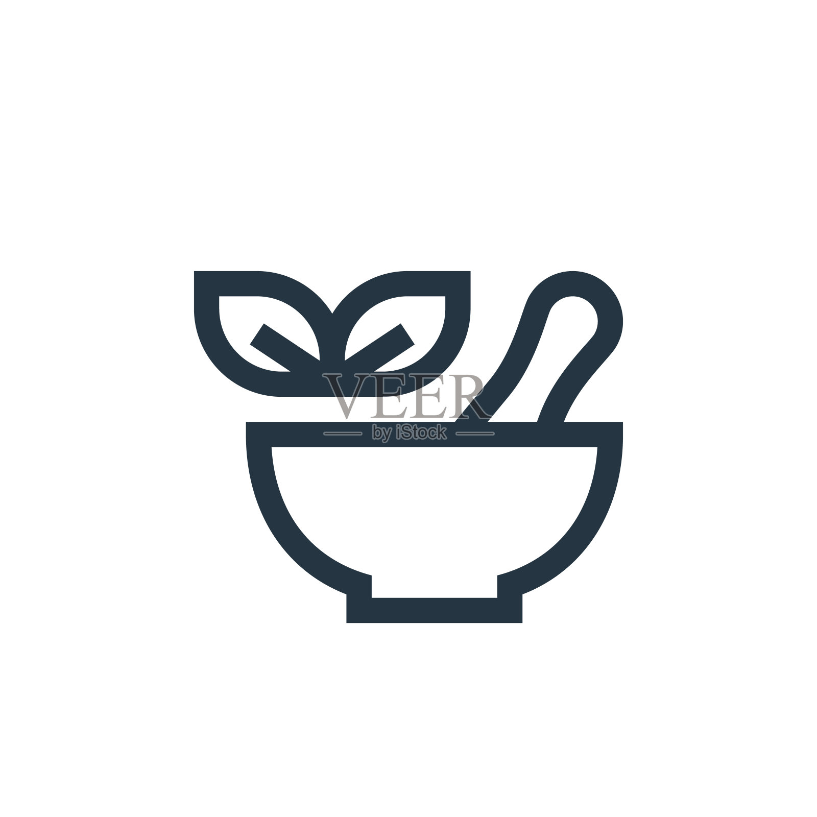 迫击炮矢量图标孤立的白色背景。轮廓，细线砂浆图标，用于网站设计和移动，应用程序开发。细线迫击炮轮廓图标矢量插图。图标素材