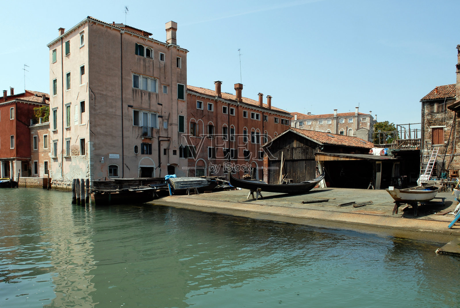 威尼斯的多索杜罗区照片摄影图片