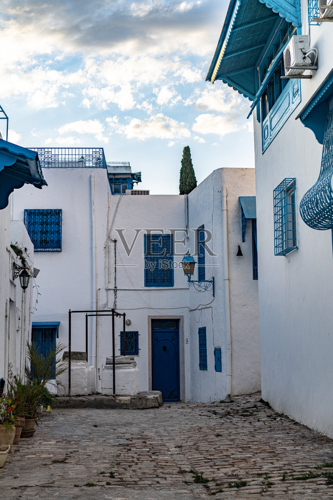 Sidi Bou Said，突尼斯照片摄影图片