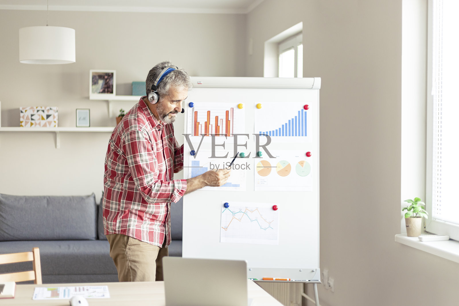 Web会议照片摄影图片