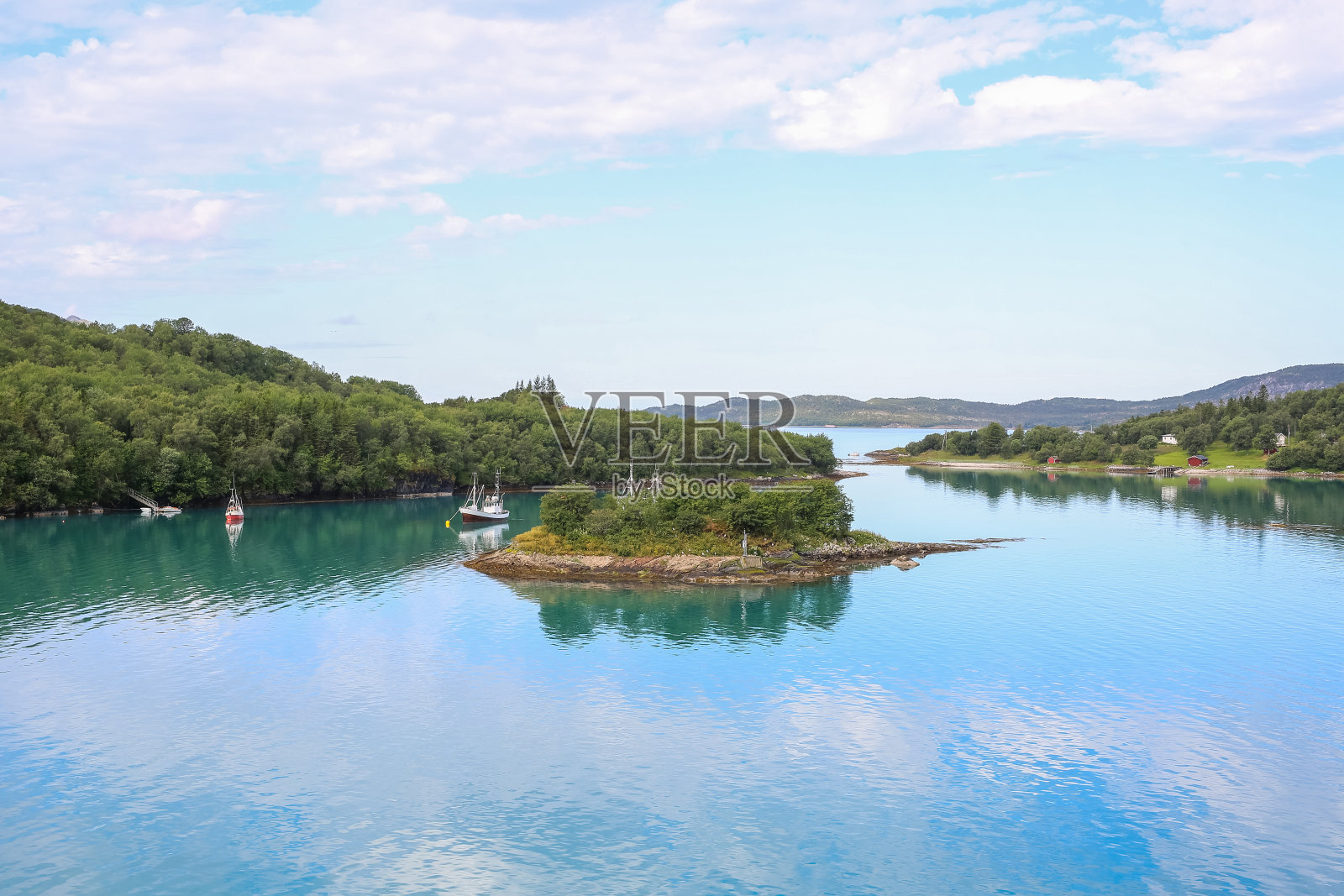 挪威海岸照片摄影图片