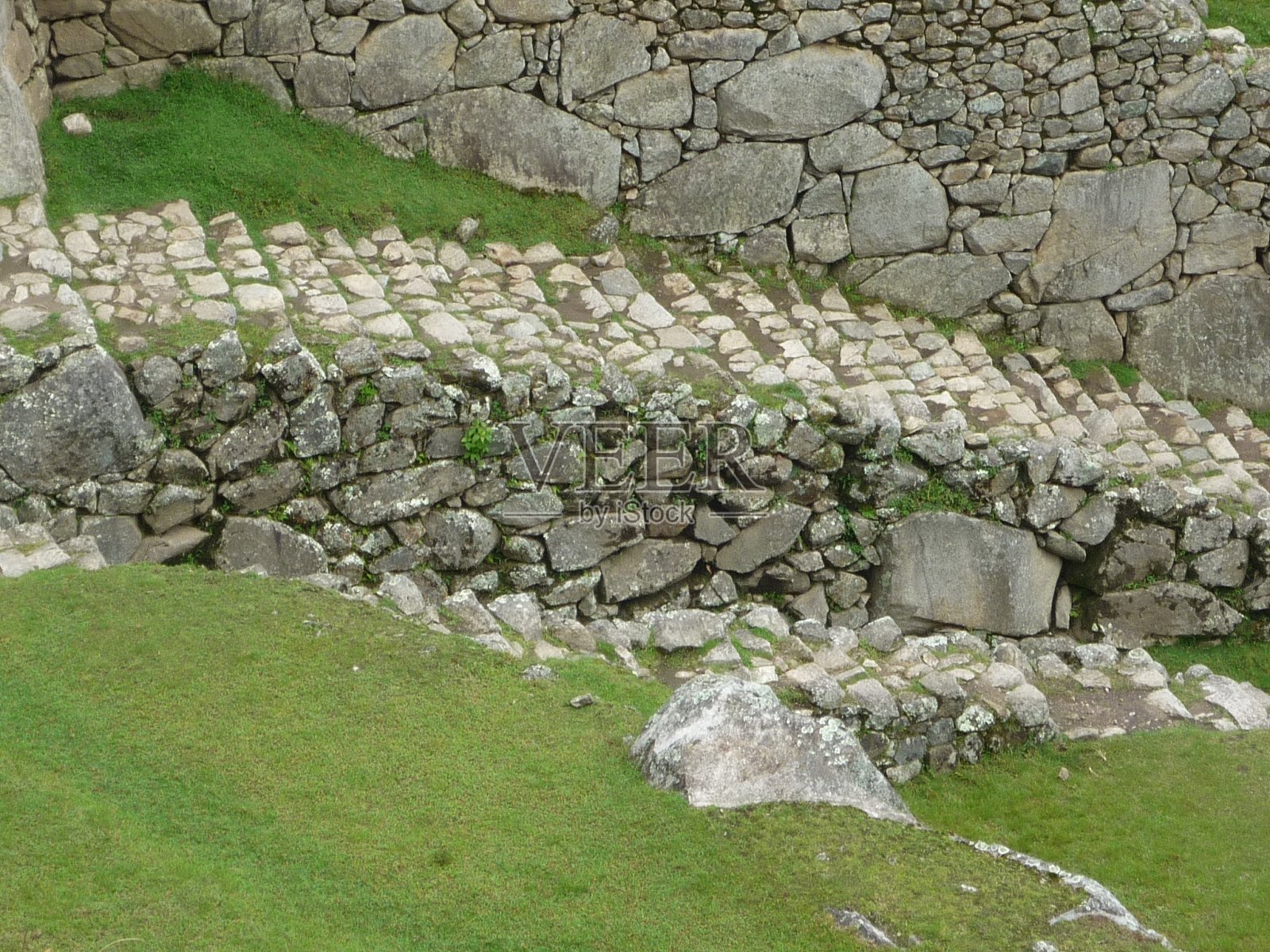 印加石头地板照片摄影图片
