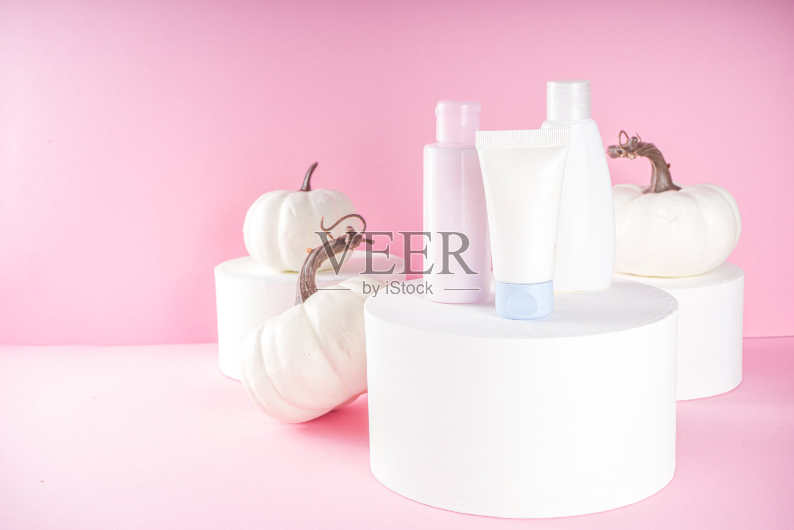 化妆品，身体护理产品模型照片摄影图片