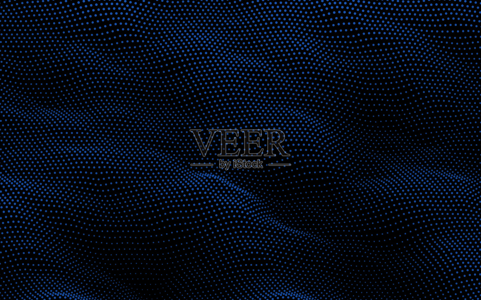 粒子波背景。摘要动态网格。大数据的技术。矢量网格图。插画图片素材