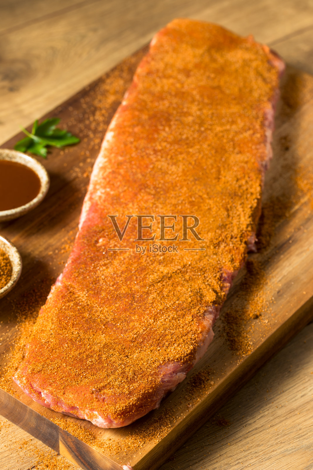 生圣路易斯烧烤排骨照片摄影图片