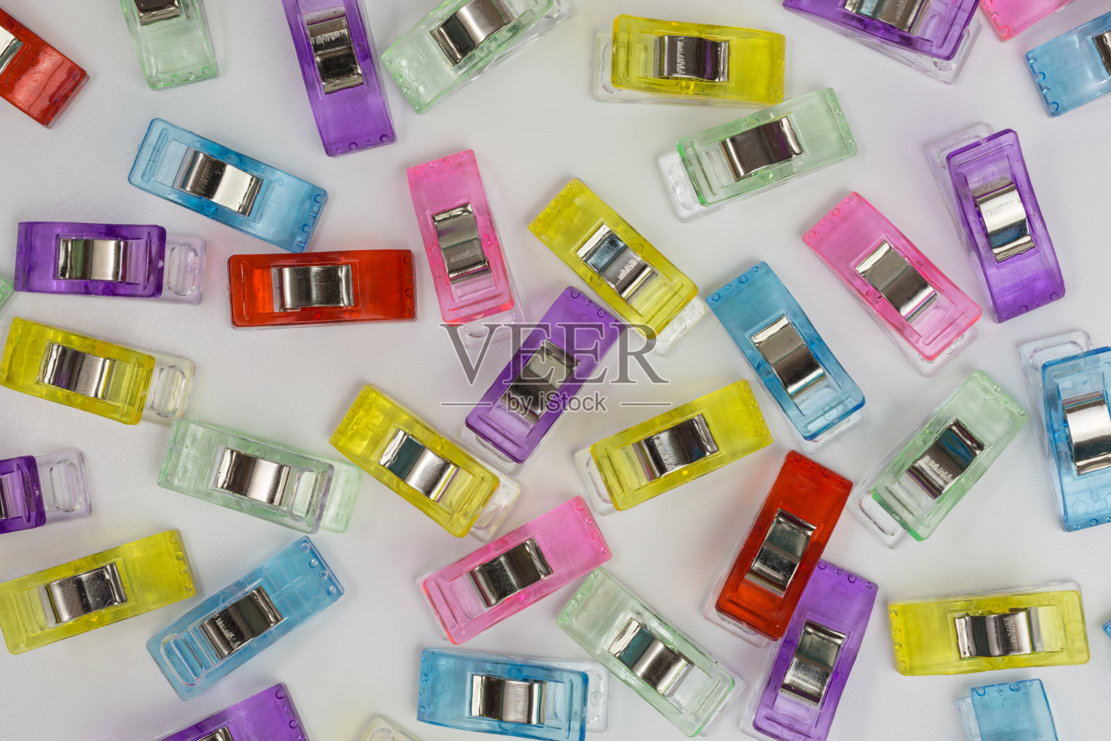 缝纫用具边缘夹照片摄影图片