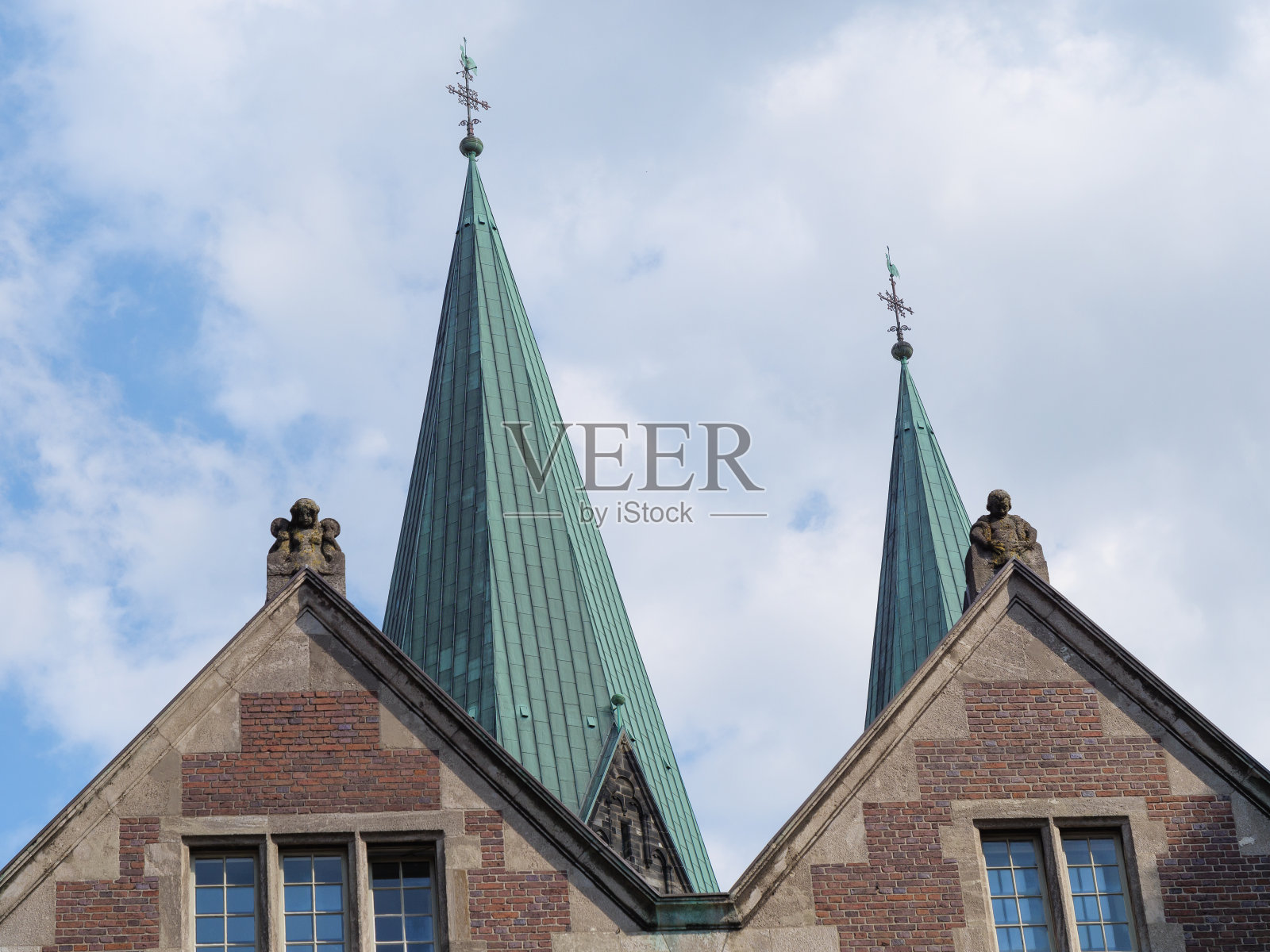 不来梅市位于威瑟河畔照片摄影图片