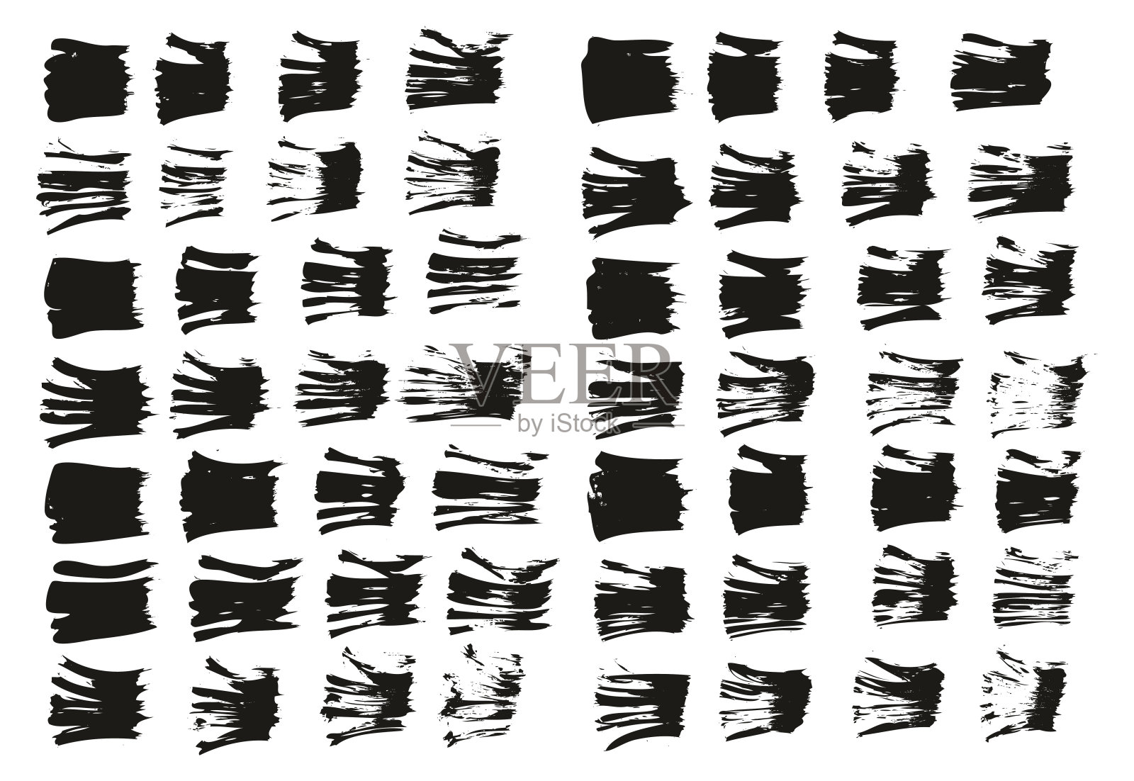 平风扇刷细直线高细节抽象矢量背景集插画图片素材