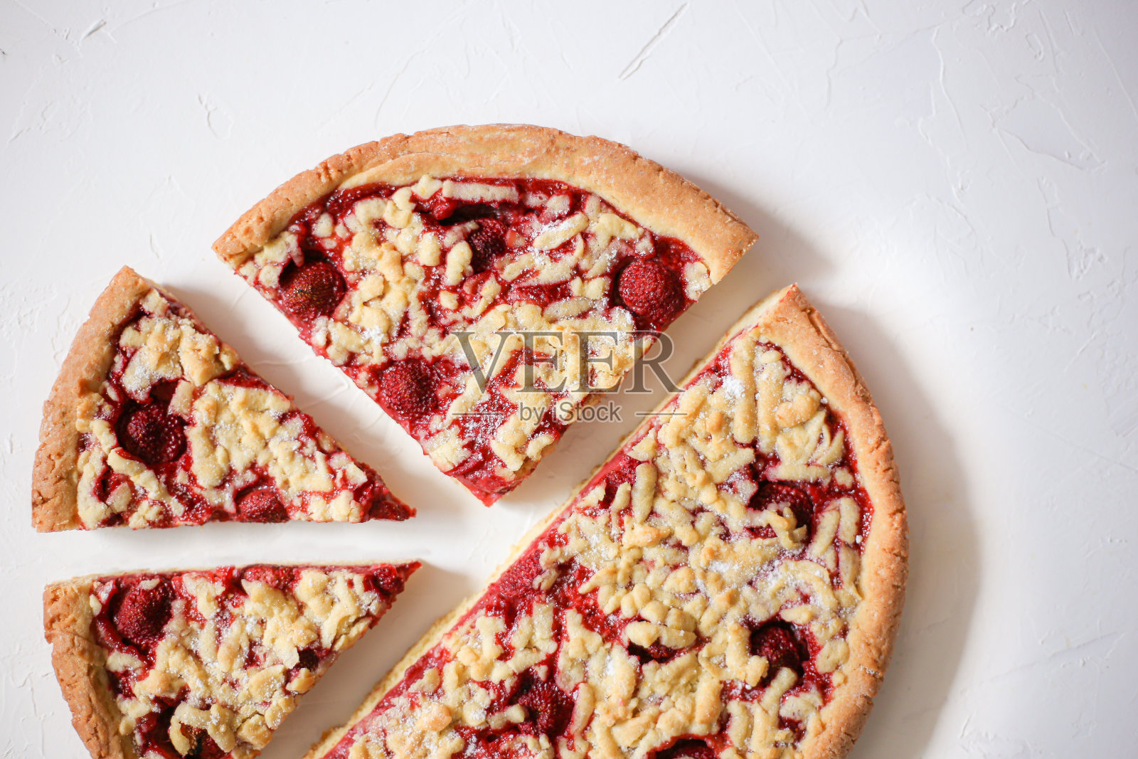 草莓派照片摄影图片