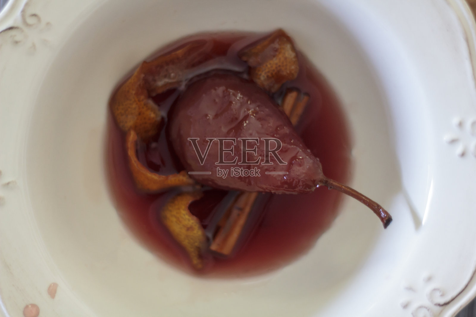 醉梨酒糖浆照片摄影图片