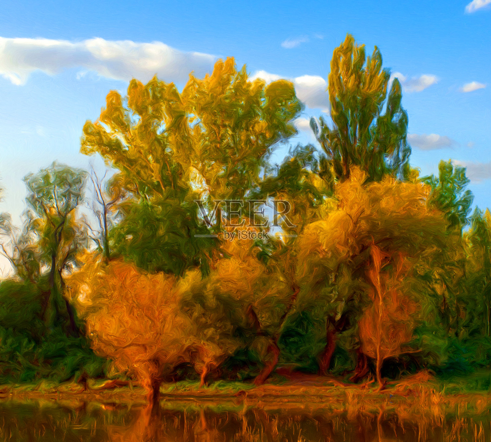 山水画照片摄影图片