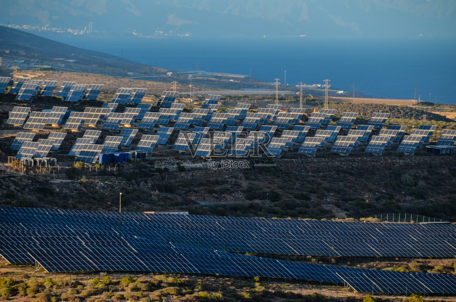 可再生能源的概念照片摄影图片