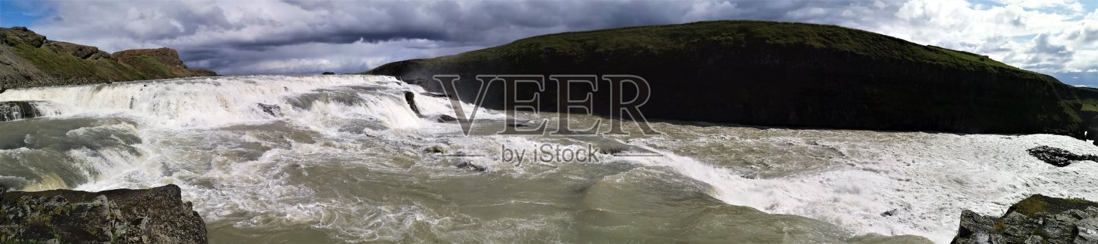 冰岛的风景-湾鸟照片摄影图片