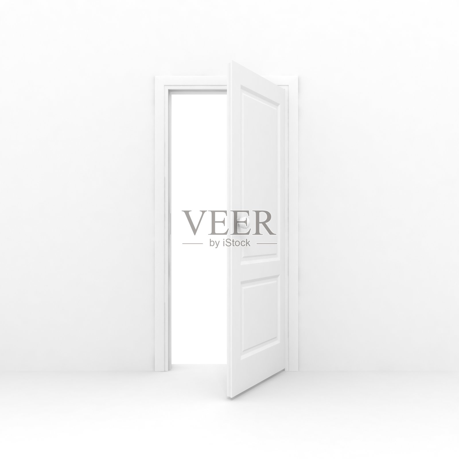 打开机遇的大门，决定未来的选择照片摄影图片