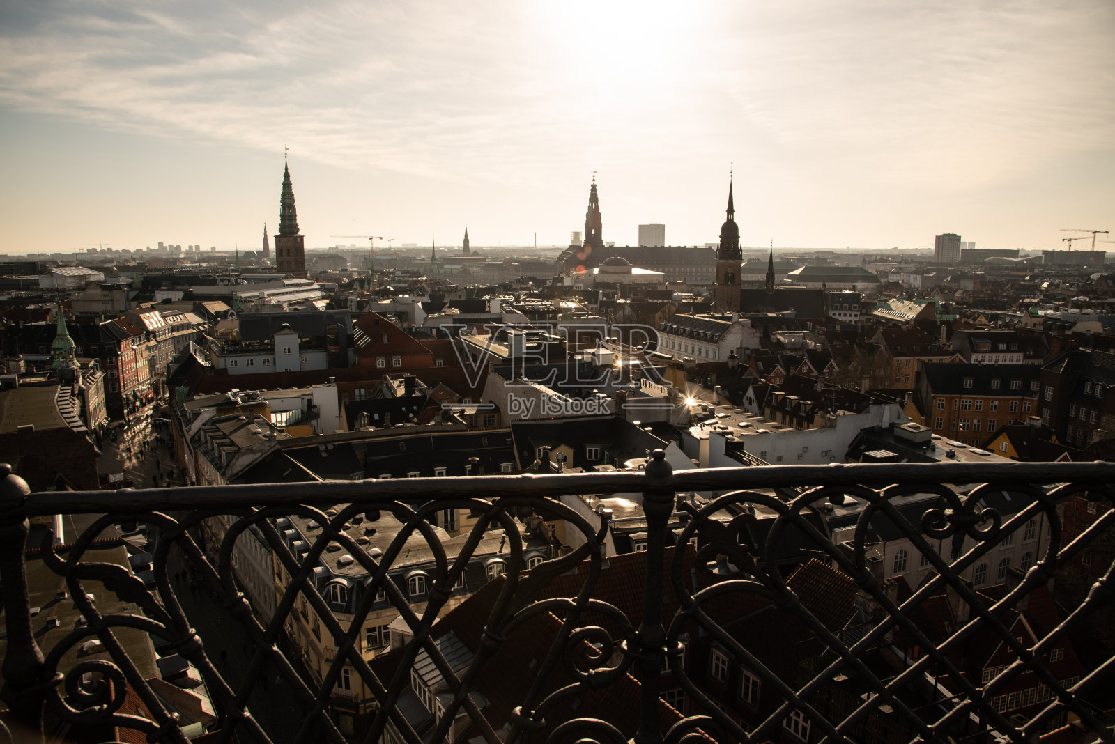 哥本哈根城市景观(DK)照片摄影图片