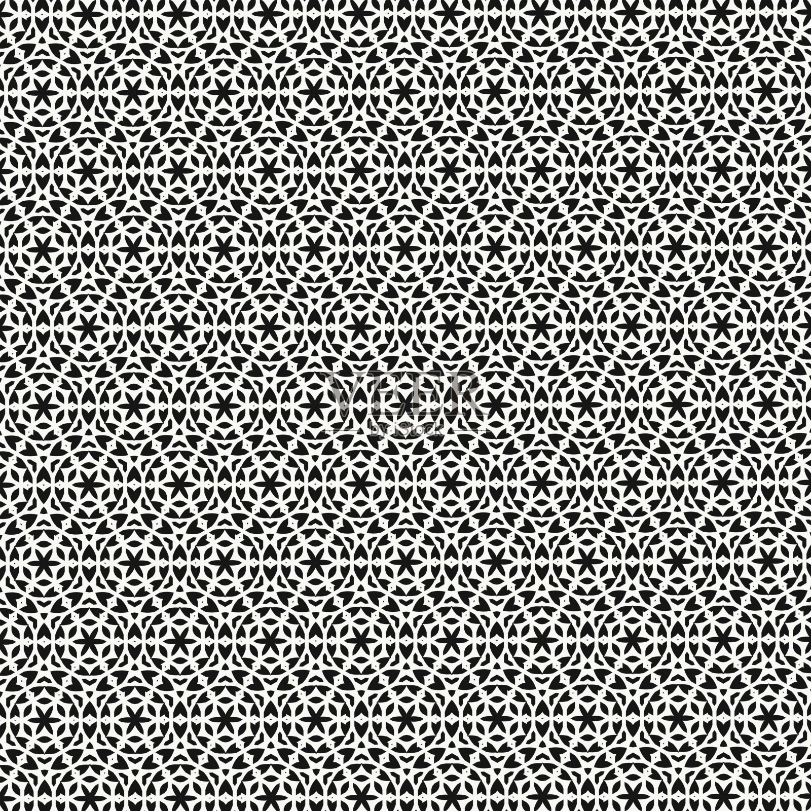 无缝图案从任何几何形状为创意设计背景。插图照片摄影图片