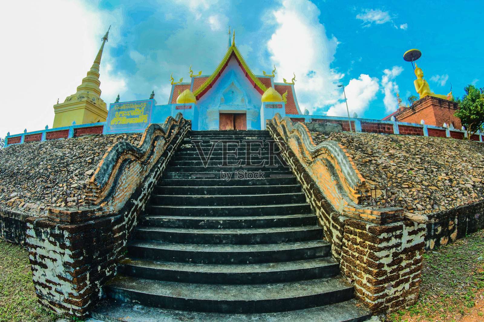 泰国兰汶寺照片摄影图片